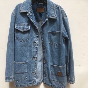Vintage Ralph Lauren Denim Jean Jacket Longline S